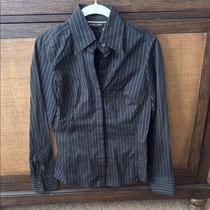 Black Striped Women’s  Shirt